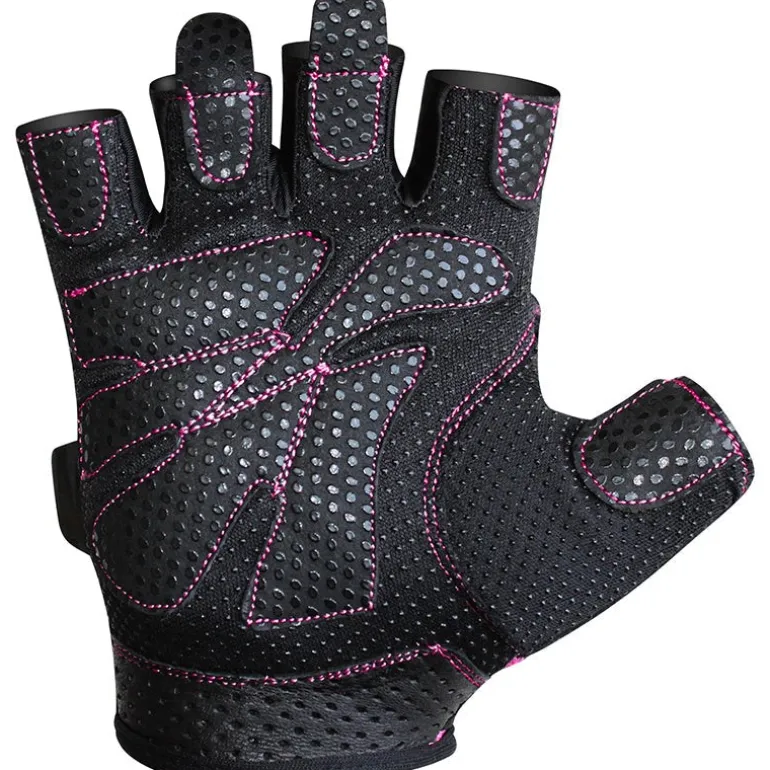 RDX S5 Pink Fingerless Gym Gloves