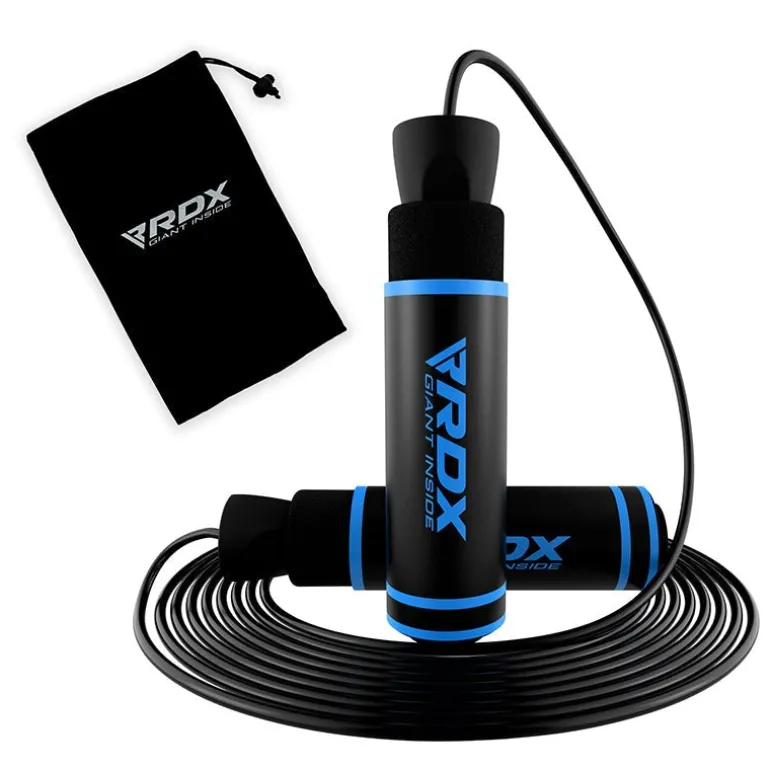 RDX SR Adjustable 10.3ft Non-Slip Memory Foam Soft Handles Skipping Rope