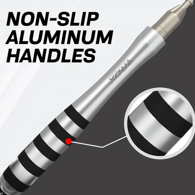 RDX S1 Weighted 10.3ft Non-Slip Aluminum Handles Skipping Rope