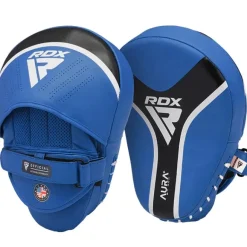 RDX T17 Aura Plus boxing glove with pads bundle