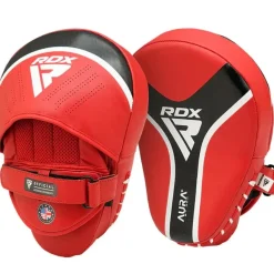 RDX T17 Aura Plus boxing glove with pads bundle