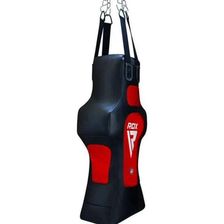 RDX TDR 3-in-1 Hanging Filled Face Punch Bag with Mitts Set