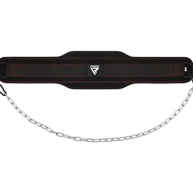 RDX T7 Elite Weight Training Dipping Belt With Chain