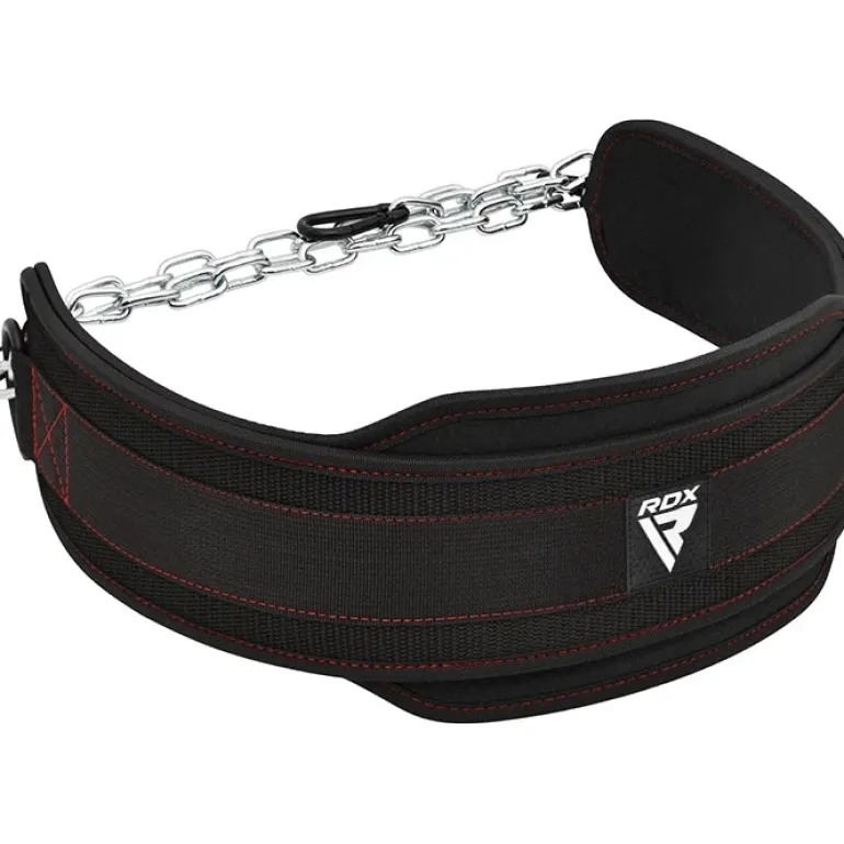 RDX T7 Elite Weight Training Dipping Belt With Chain