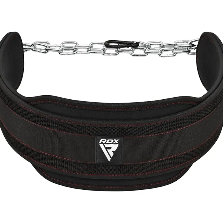 RDX T7 Elite Weight Training Dipping Belt With Chain