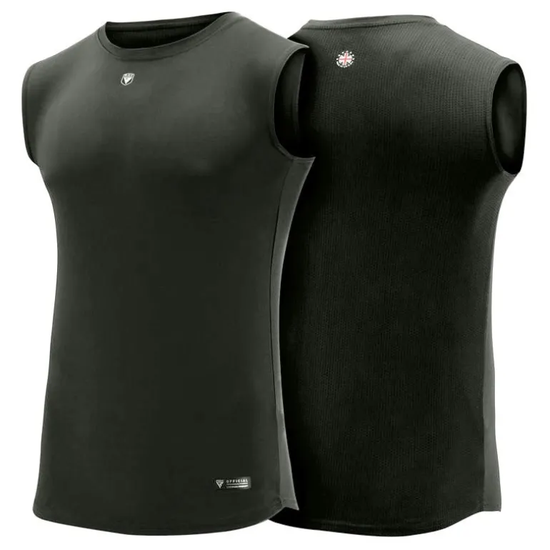 RDX T1 Grey Sleeveless Top