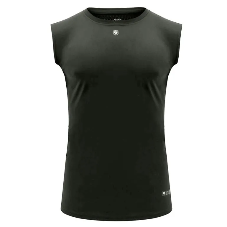 RDX T1 Grey Sleeveless Top
