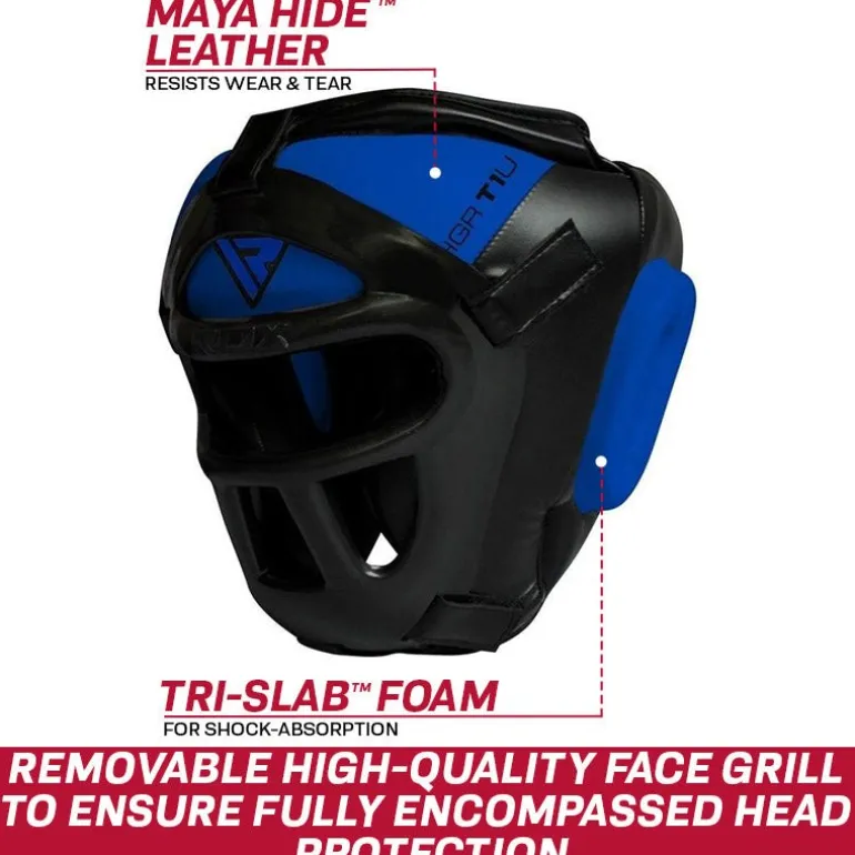RDX T1 Head Guard With Removable Face Cage