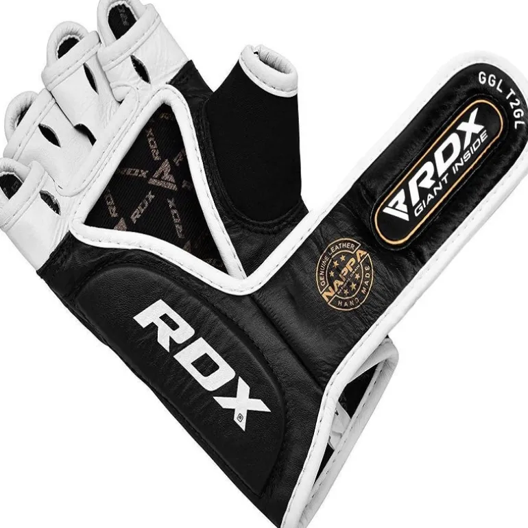 RDX T2 Leather MMA Gloves