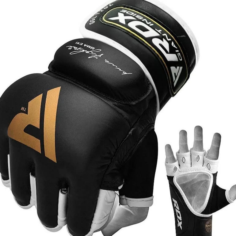 RDX T2 Leather MMA Gloves