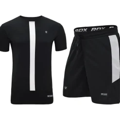 RDX T15 Nero Black T-Shirt & Shorts Set