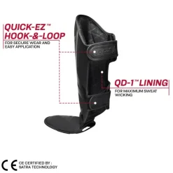 RDX T15 Noir Black Shin Instep Guards
