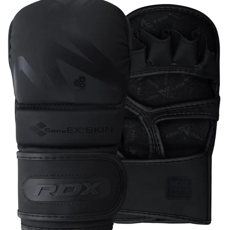 RDX T15 Noir Hybrid Mma Grappling Gloves With Best Knuckle Protection