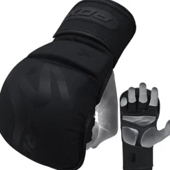 RDX T15 Noir Hybrid Mma Grappling Gloves With Best Knuckle Protection