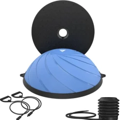 RDX TP Yoga Balance Trainer Half Ball with Resistance Tubes & Air Pump