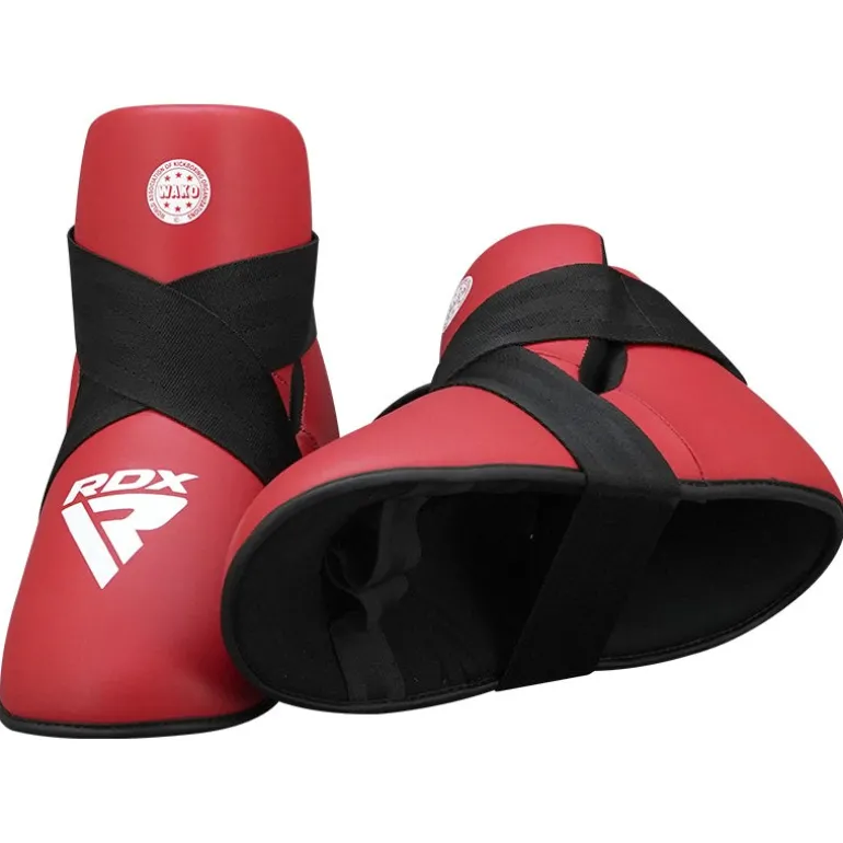 RDX T1 WAKO Foot Protector Red