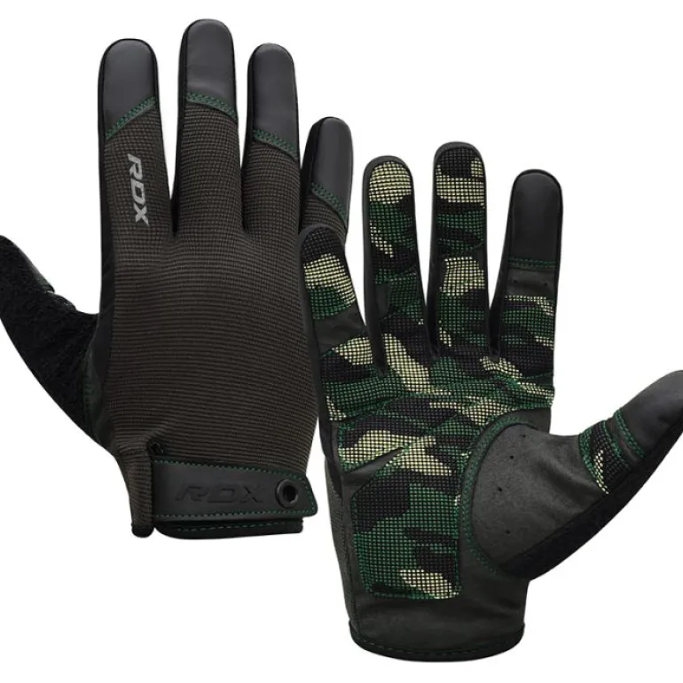 RDX T2 Weightlifting Full Finger Gym Gloves