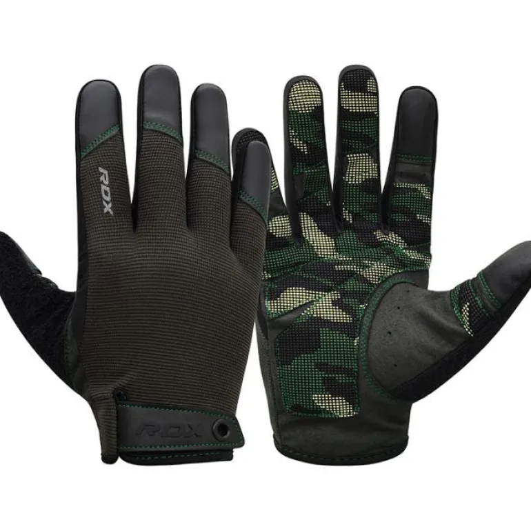 RDX T2 Weightlifting Full Finger Gym Gloves