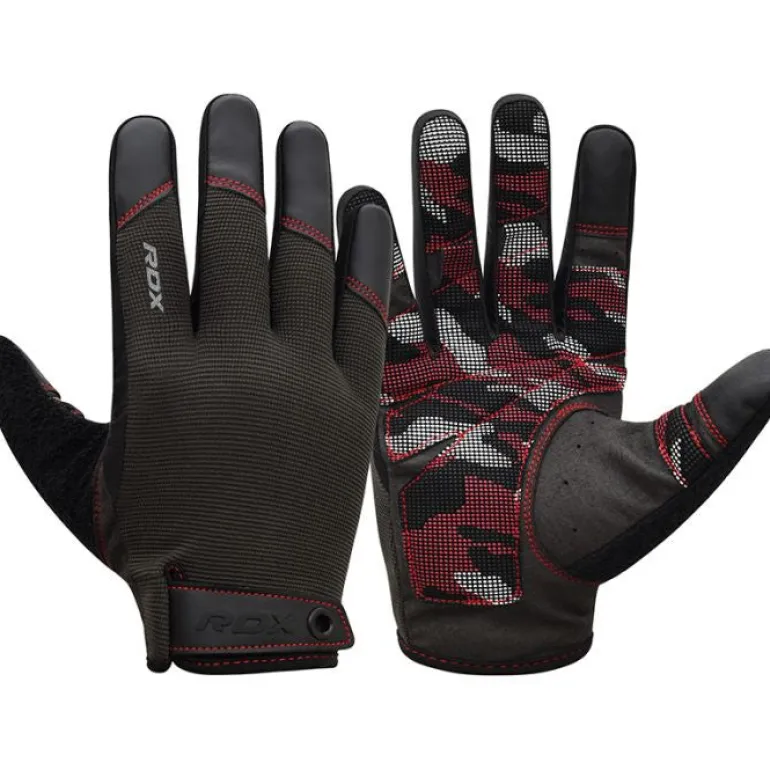RDX T2 Weightlifting Full Finger Gym Gloves