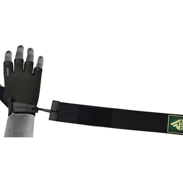 RDX T2 Weightlifting Half Finger Gym Gloves