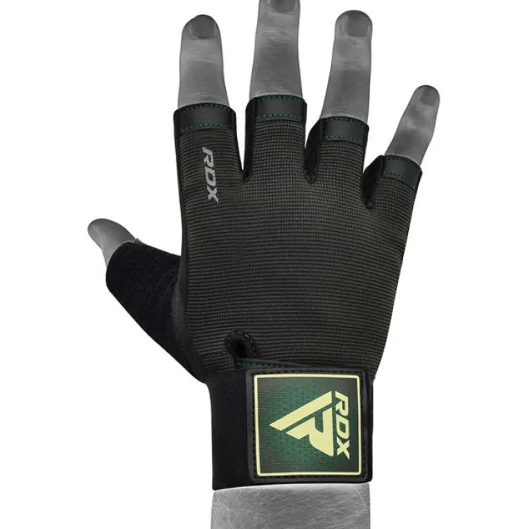 RDX T2 Weightlifting Half Finger Gym Gloves