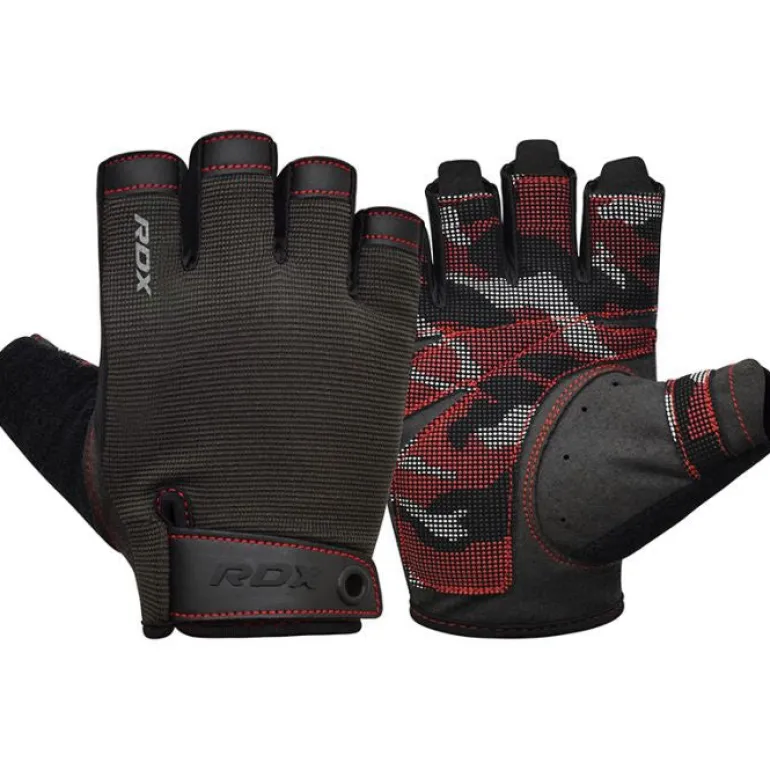 RDX T2 Weightlifting Half Finger Gym Gloves
