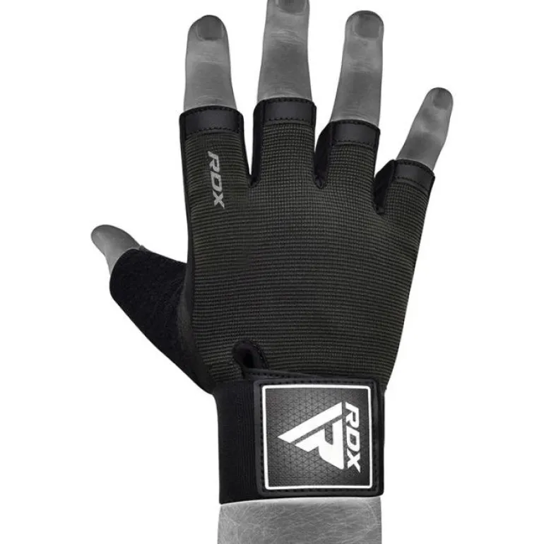 RDX T2 Weightlifting Half Finger Gym Gloves