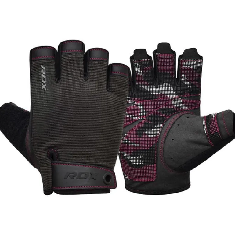 RDX T2 Weightlifting Half Finger Gym Gloves