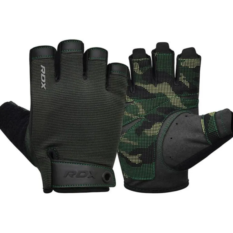RDX T2 Weightlifting Half Finger Gym Gloves