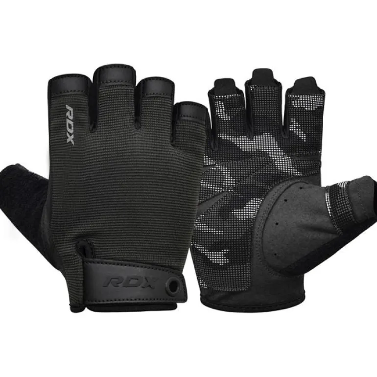 RDX T2 Weightlifting Half Finger Gym Gloves