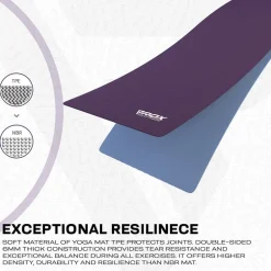 RDX UM 6mm TPE Yoga Mat