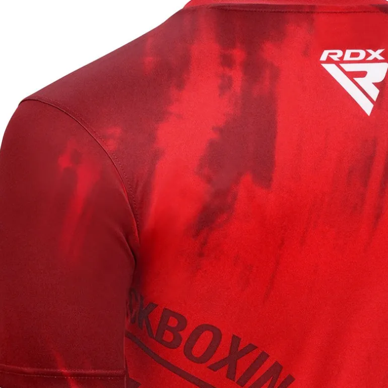 RDX WAKO T-SHIRTS T1 Red