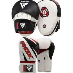 RDX 1W Boxing Gloves & Pads Set