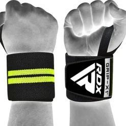 RDX W3 IPL USPA Approved Powerlifting Wrist Support Wraps with Thumb Loops OEKO-TEXStandard 100 certified
