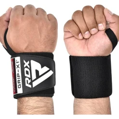 RDX W3 IPL USPA Approved Powerlifting Wrist Support Wraps with Thumb Loops OEKO-TEXStandard 100 certified