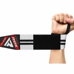 RDX W3 IPL USPA Approved Powerlifting Wrist Support Wraps with Thumb Loops OEKO-TEXStandard 100 certified