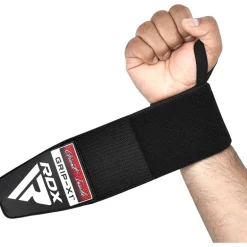 RDX W3 IPL USPA Approved Powerlifting Wrist Support Wraps with Thumb Loops OEKO-TEXStandard 100 certified