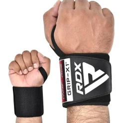 RDX W3 IPL USPA Approved Powerlifting Wrist Support Wraps with Thumb Loops OEKO-TEXStandard 100 certified