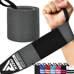 RDX W3 IPL USPA Approved Powerlifting Wrist Support Wraps with Thumb Loops OEKO-TEXStandard 100 certified