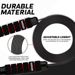 RDX W1 Jump Rope With Foam Handles