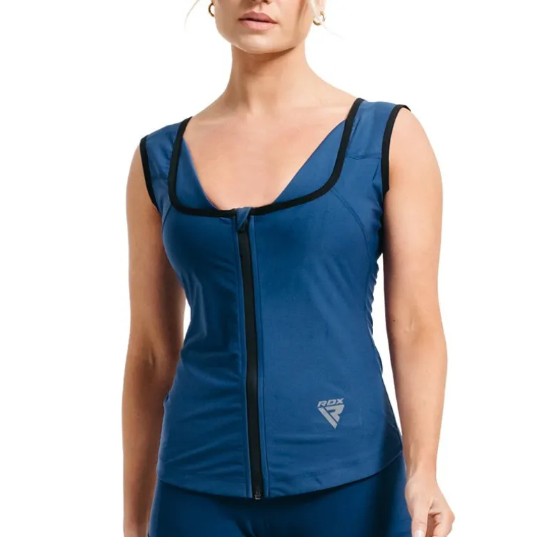 RDX W2 Women Sweat Vest With Zipper REACH OEKO TEX 100 Certified