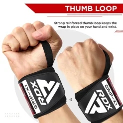 RDX W4 Wrist Support Wraps for Weight Lifting