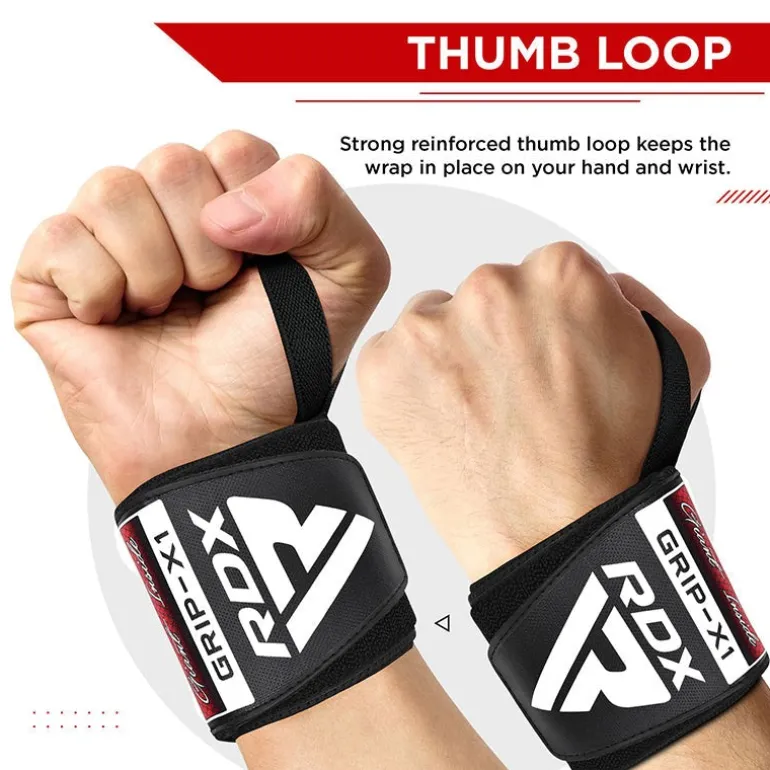 RDX W4 Wrist Support Wraps for Weight Lifting