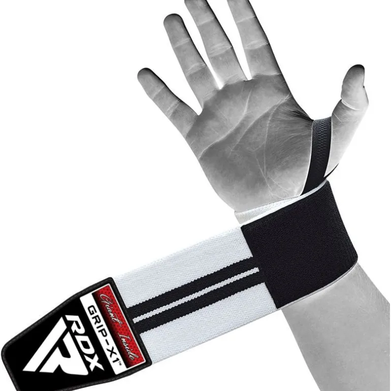 RDX W3W Weight Lifting Wrist Support Wraps With Thumb Loops Oeko-TexStandard 100 Certified