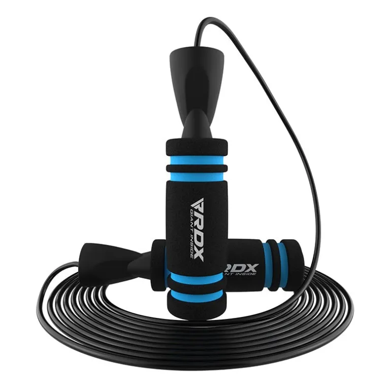 RDX X2 Adjustable 10.3ft Non-Slip Memory Foam Soft Handles Skipping Rope