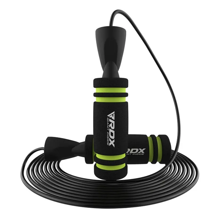 RDX X2 Adjustable 10.3ft Non-Slip Memory Foam Soft Handles Skipping Rope