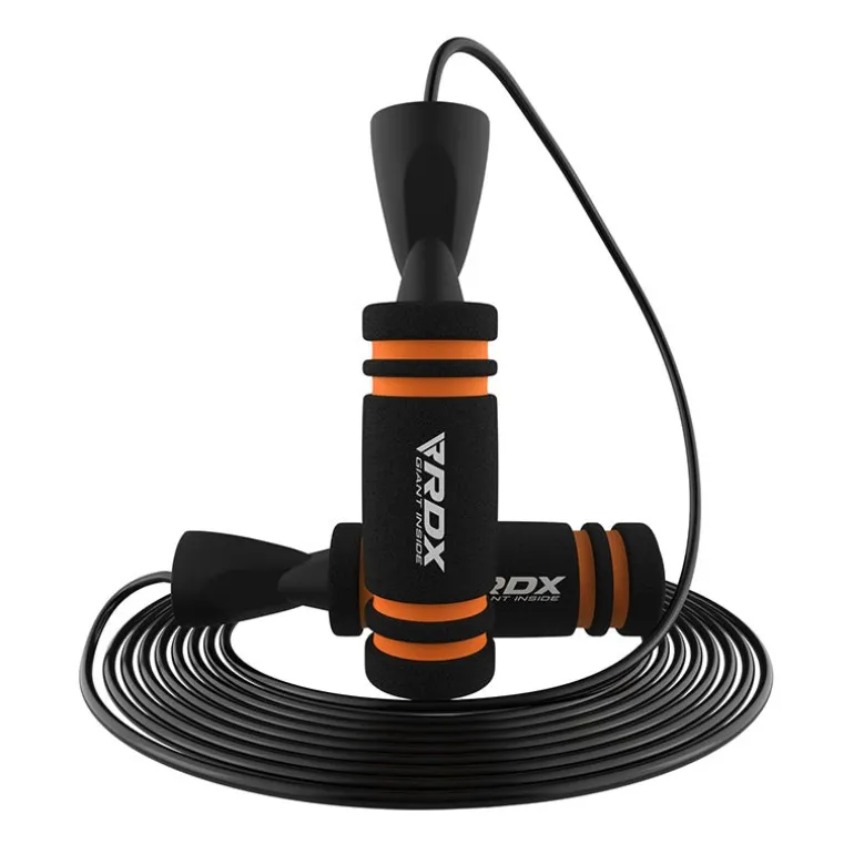RDX X2 Adjustable 10.3ft Non-Slip Memory Foam Soft Handles Skipping Rope