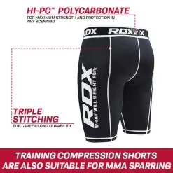 RDX X14 Compression Shorts with Groin Guard