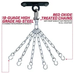 RDX X1 6 Hook Chain with Swivel