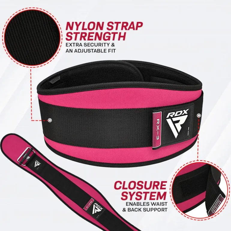 RDX X3 6.5 INCH Weightlifting Neoprene Gym Belt for Women